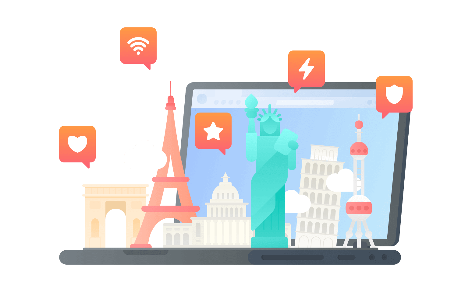 在库克群岛连接到中国vpn - 快回国